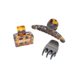 Time and Tru Hair Claw 3-Pack