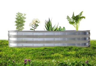 metal raised garden bed