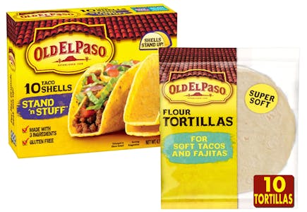 3 Old El Paso Tortillas Packs