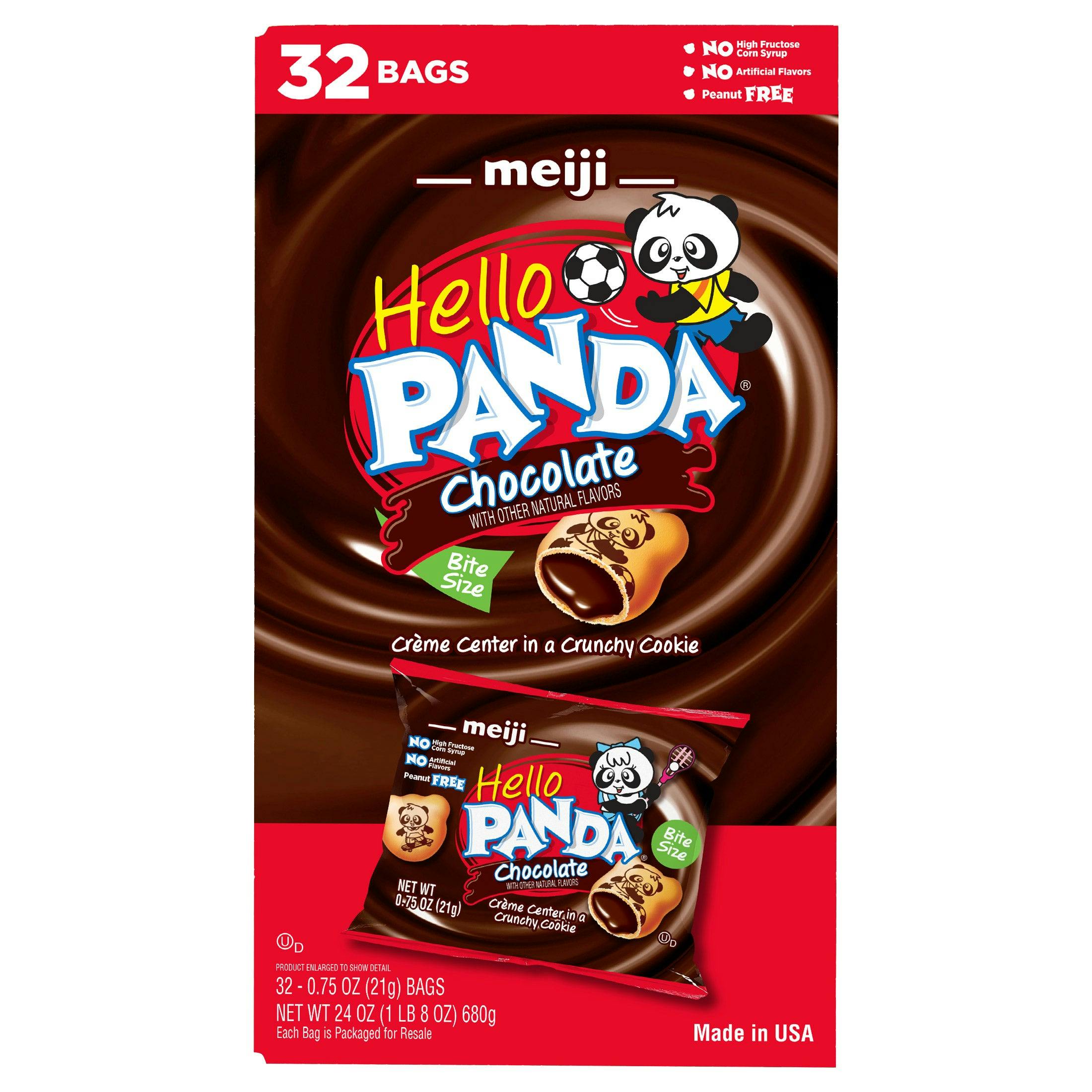 Meiji Hello Panda 32-Pack