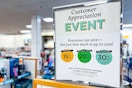 customer appreciation events signage 