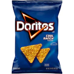 2 Doritos Tortilla Chips Bags