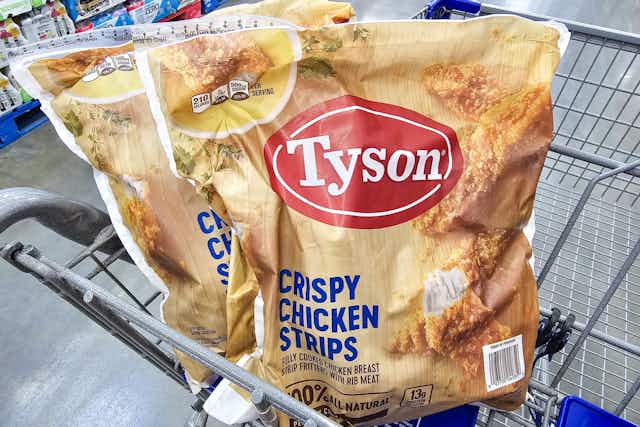 Huge Bags of Tyson Chicken Strips, Just $10.48 at Sam's Club (Reg. $14.98) card image