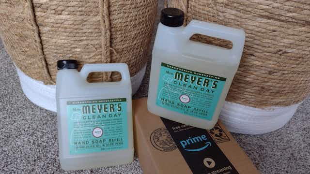 Mrs. Meyer's Liquid Hand Soap Refill, as Low as $6.36 on Amazon  card image
