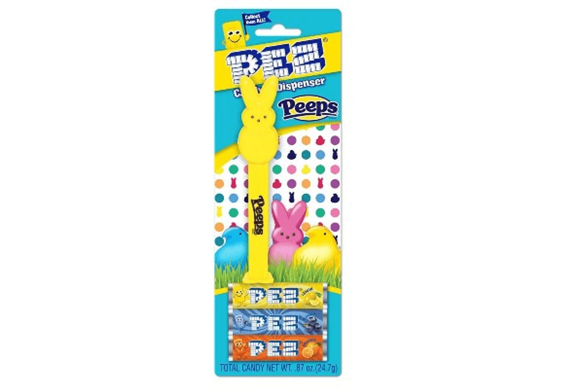 Pez Peeps Dispenser Candy