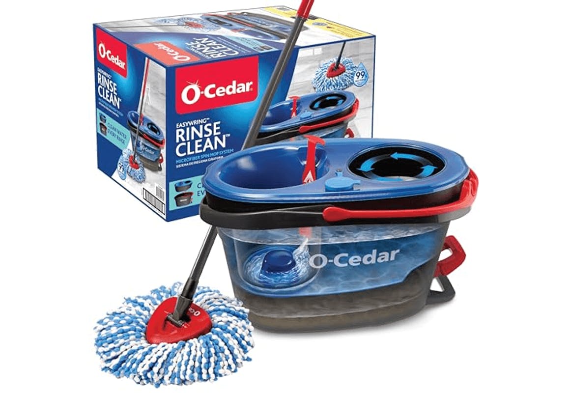 O-Cedar RinseClean Spin Mop Set