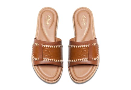 Clarks Women’s Brown Mule Slides