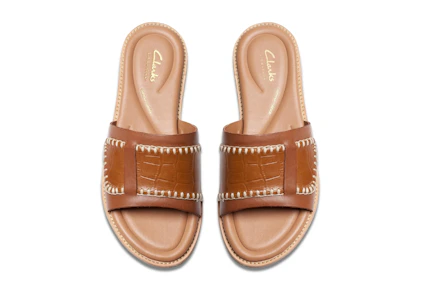 Clarks Women’s Brown Mule Slides