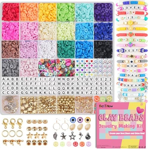 Clay Beads Bracelet Making Kit