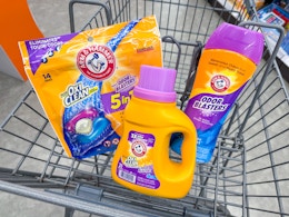 arm & hammer laundry items in walgreens cart