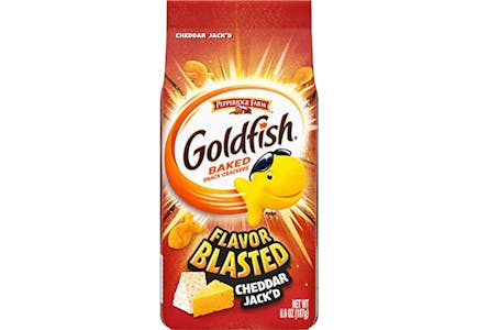 Goldfish Cheddar Jack'd Crackers