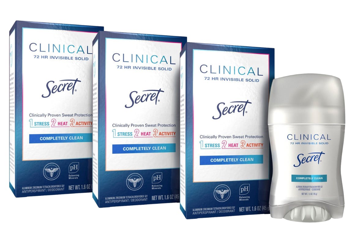 3 Secret Clinical Deodorants