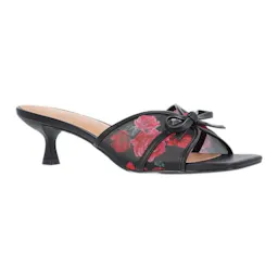 Women's Mesh Bow Heels