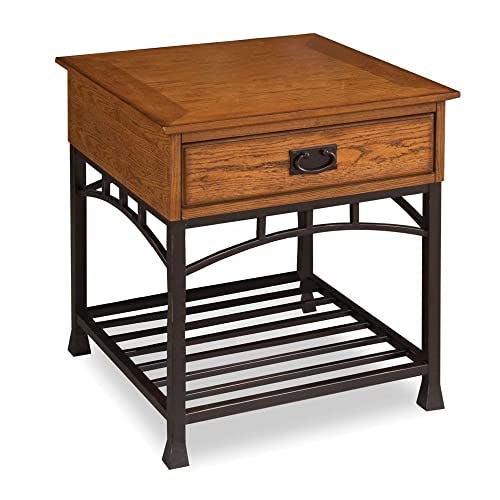 Homestyles Modern Craftsman End Table