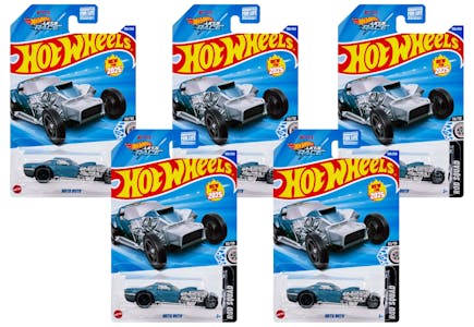 5 Hot Wheels 1:64 Cars