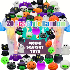 20 Halloween Squishy Toys