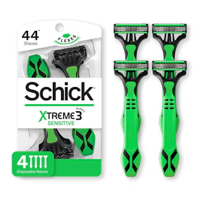 2 Schick Disposable Razor Packs