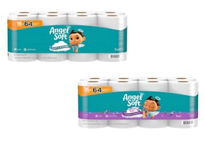 2 Angel Soft Toilet Paper Packs