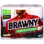 Brawny Tear-A-Square Paper Towels
