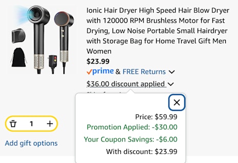 Cart Hair Dryer