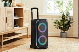 large party speaker with handle