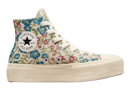 Converse Adult Floral Shoes