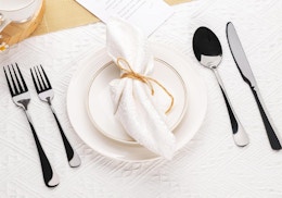 Silverware and Steak Knife 24-Piece Set, Just $15.98 on Amazon card image