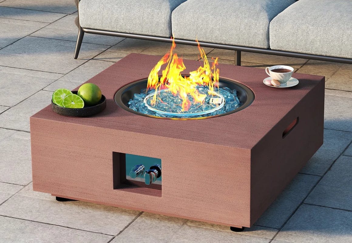 Square Outdoor Fire Pit