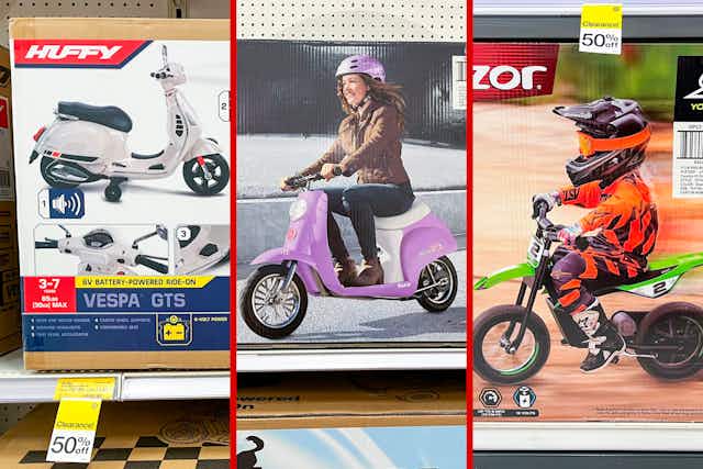 New Target Toy Clearance Finds: 50% Off Ride-Ons In Stores card image
