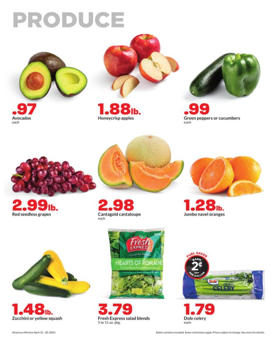 HyVee Weekly Ad April 22 28, 2024 The Krazy Coupon Lady