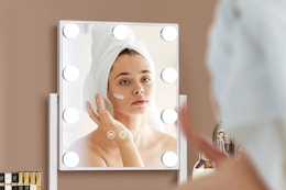 Vanity Makeup Mirror With Lights, Only $11.99 on Amazon card image
