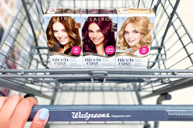 Pick Up Free Clairol Hair Color and Root Touch-Up at Walgreens card image