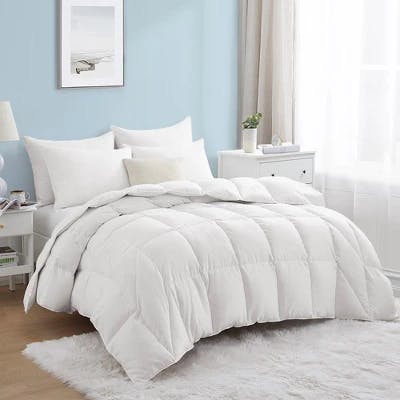 All Season White Down Comforter