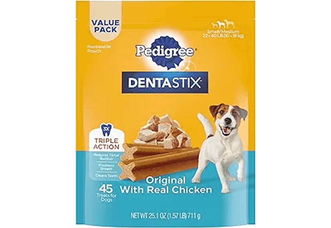 2 Pedigree Dentastix Bags