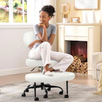 Ergonomic Cross-Legged Office Chair