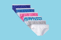 Hanes Women's Panties 6-Pack, Only $4.75 on Amazon (Reg. $11) card image