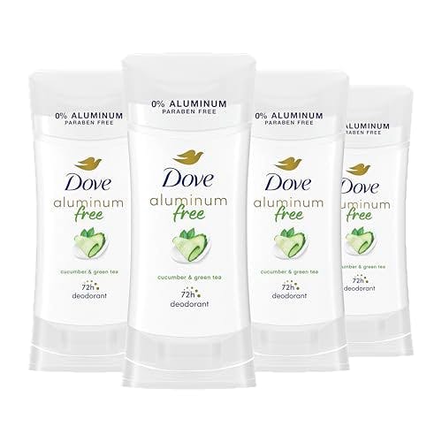 Dove Aluminum Free Deodorant 4-Pack