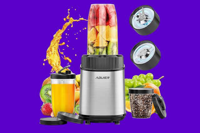 Personal Blender, Only $25 With Amazon Promo Code (Save 72%) card image