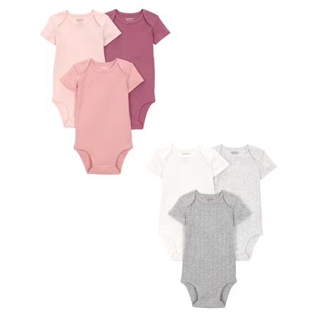 Baby Bodysuits 6-Pack