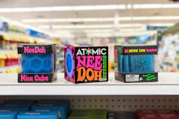 needoh products on a shelf