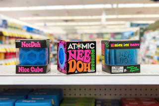 needoh products on a shelf