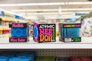 needoh products on a shelf