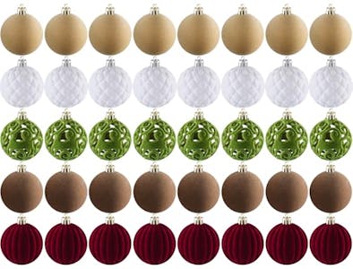 Velvet Christmas Ornaments
