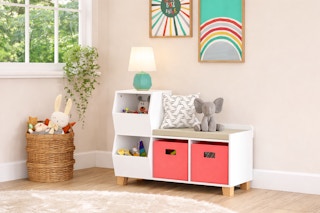 Lowe's storage bench