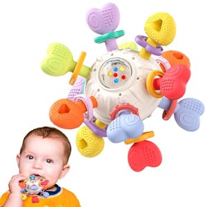 Baby Montessori Rattle & Teether