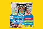 a pack of Capri Sun drinks