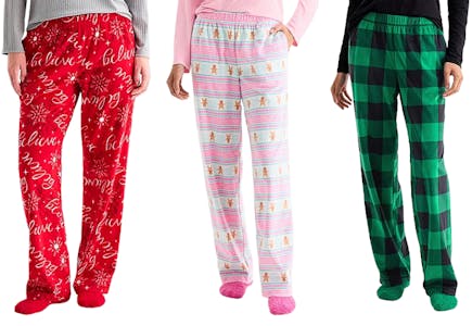 Sleep Chic Women's Pajama Pant Set