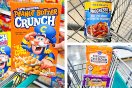 quaker progresso kroger collage