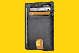walmart leather mens wallet