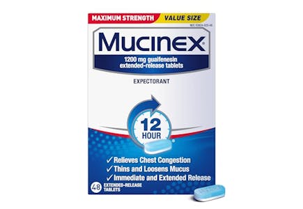 Mucinex Congestion Relief Tablets